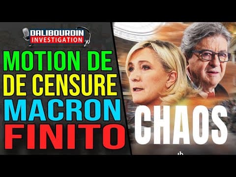 BARNIER RELEASES ARTICLE 49.3 - LE PEN AND MELENCHON WILL VOTE FOR CENSORSHIP AS A COUPLE