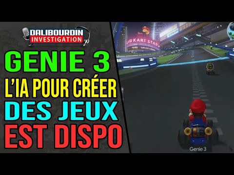 GOOGLE GENIE 3 MET AU CHOMAGE LES DEVS ANTI-IA ET C'EST SAVOUREUX