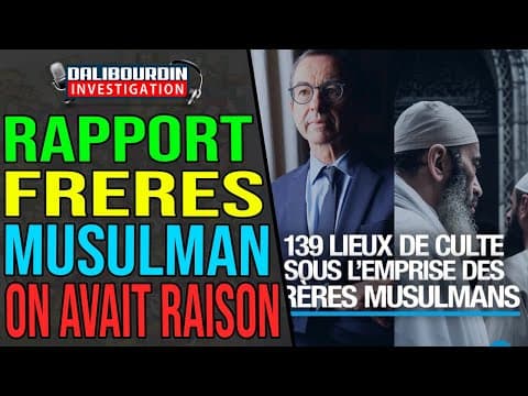 THE REPORT ON THE MUSLIM BROTHERHOOD SHOWS THAT FRANCE IS ALREADY ISLAMIZED, IT'S TOO LATE