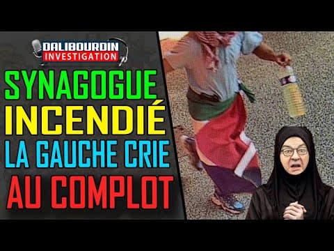 SYNAGOGUE BURNED - LEFT CRIES CONSPIRACY