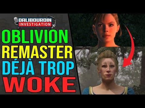 OBLIVION REMASTERED IS ALREADY TOO WOKED FOR OLD PLAYERS