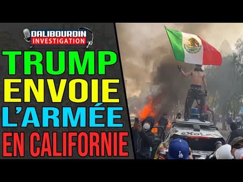 NEURO RIOTS IN CALIFORNIA - TRUMP SENDS THE ARMY DIRECTLY