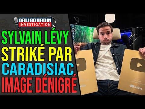 SYLVAIN LÉVY STRIKED BY CARADISIAC FOR A 17-YEAR-OLD VIDEO!!