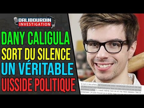DANY CALIGULA SORT DU SILENCE ET FAIT UN UISSIDE POLITIQUE - IL PREND EN PHOTO SES TESTIBOULES