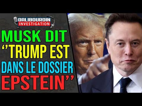 MUSK ADMITS TRUMP HIDDEN EPSTEIN DOCUMENTS BECAUSE HE'S IN THEM