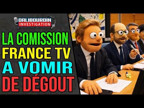 LA COMMISSION D'ENQUÊTE SUR FRANCE TV EST UNE CATASTROPHE DE VOMI ET DE DENI