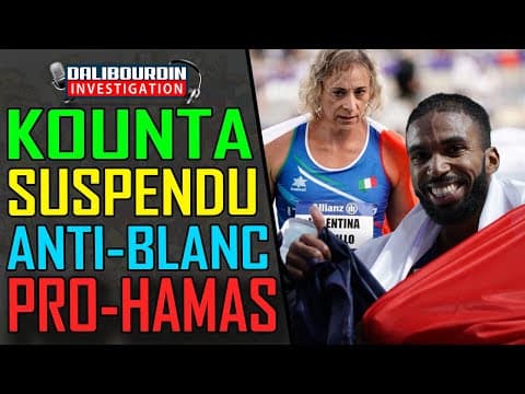 JO 2024 - MOMO KOUNTE ANTI-BLANC ET PRO-HAMAS & ATHLÈTE TRANS FEMME PARALYMPIQUE