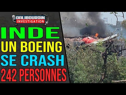 NEW BOEING CRASH IN INDIA - 242 PEOPLE WERE ON BOARD
