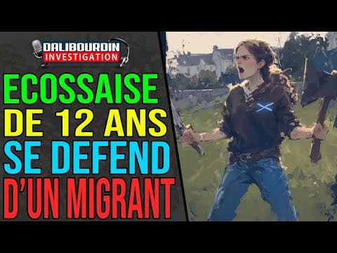 12-YEAR-OLD SCOTTISH GIRL ARRESTED FOR DEFENDING HERSELF AGAINST MIGRANT KIDNAPPER