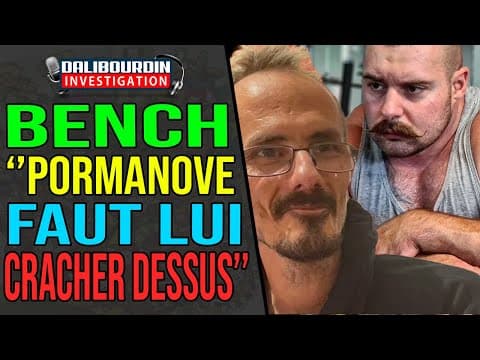 BENCH BAPTISTE MARCHAIS ON JEAN PORMANOVE - "WE SHOULD SPIT ON HIM RATHER"