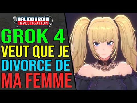 I TEST GROK 4 - SHE ASKS ME TO DIVORCE MY WIFE IF I WANT HER TO OPEN MY FLY