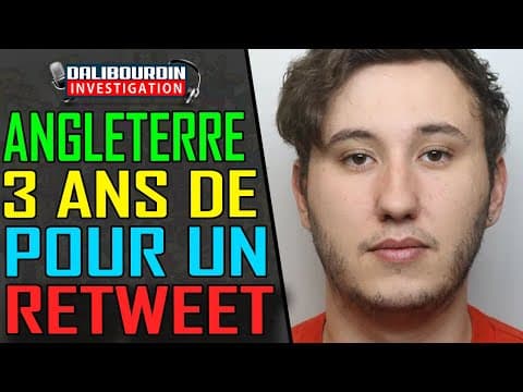 ENGLAND - 3 YEARS IN PRISON FOR A RETWEET ABOUT IMMIGRATION