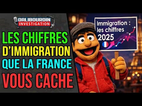 LES CHIFFRES DE L'IMMIGRATION 2025 QUE LA FRANCE VEUT VOUS CACHER