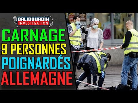 CARNAGE AU KOUTO A SOLINGEN PENDANT UNE FÊTE DE LA DIVERSITÉ - 9 PERSONNES PONARDÉ