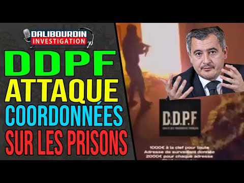 DDPF - PRISONS ARE BEING TAKEN OVER BY SMALL GROUPS AND DARMANIN BLABLATE