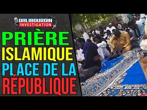 AN OPEN-AIR MOSQUE ORGANIZED IN REPUBLIC PLACE