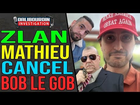 ZLAN - MATHIEU BURGALASSI TENTE DE CANCEL BOB LE GOB ET PSYHO ET SE MANGE LE CSC DU SIÈCLE