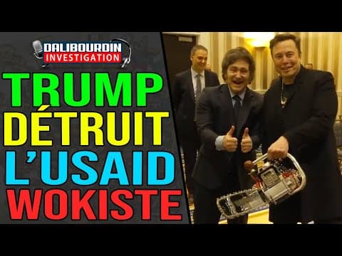 TRUMP RECOVERS BILLIONS BY CANCELING USAID AND ELON MUSK GETS JAVIER MILEI THE GOAT
