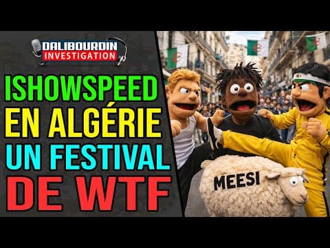 ISHOWSPEED EN ALGÉRIE - UN FESTIVAL DE  WTF