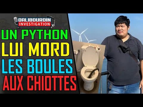 UN PYTHON DE 3 MÈTRES LUI M00RD LES BOULES PENDANT QU'IL EST AU CHIOTTES