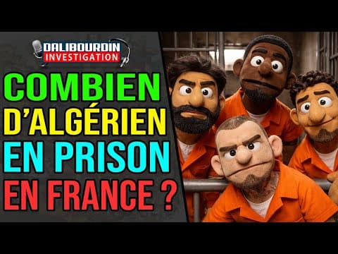 COMBIEN Y'A D'ALGÉRIENS DANS LES PRISONS EN FRANCE ?