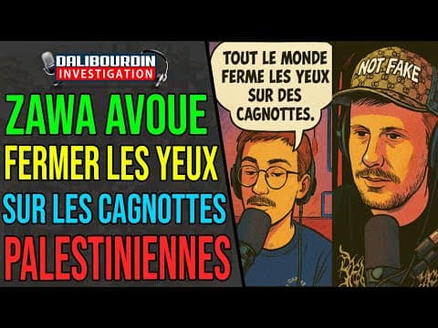 ZAWA PROD ADMITS TO TURNING A BLINDS TO FUNDRAISING FOR PALESTINE BECAUSE OF LAZINESS