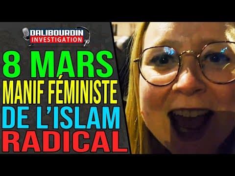 MARCH 8 - THE DEMONSTRATION OF SHAME OF THE ISLAMISTS LFI RADICAL ANTI-WOMAN
