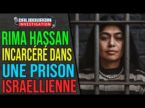 RIMA HASSAN INCARCERATED IN AN ISRAELI PRISON AND SARDOCHE TAKES THE SAUCE OF HIS LIFE