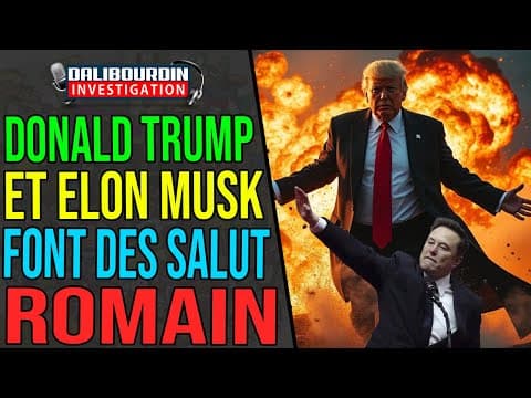 DONALD TRUMP - ANNOUNCES THAT THERE ARE ONLY TWO GENRES AND ELON MUSK DOES A ROMAN SALUTE WITH HI...