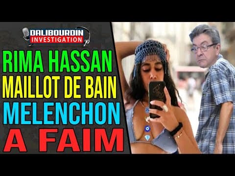RIMA HASSAN IN A SWIMSUIT AND ALAIN SORAL DEFENDS MELENCHON