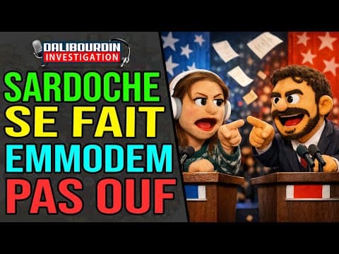 SARDOCHE DEBAT AVEC EMMODEM... ET C'EST PAS GLORIEUX