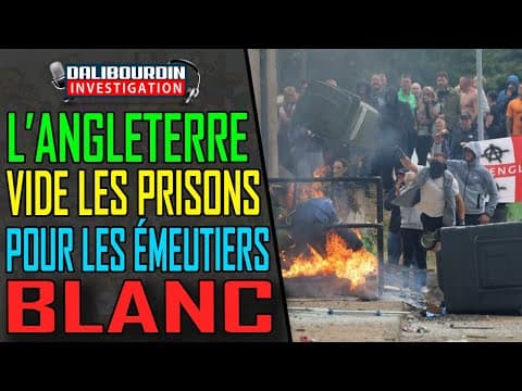 LES MILICES MUSULMANES A LA RECHERCHE DE BLANC EN CRIANT ALLAH AKBAR EN ANGLETERRE
