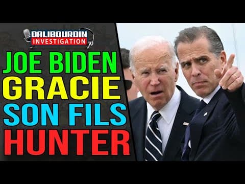 JOE BIDEN PARDONS HIS SON HUNTER BIDEN AND IT'S DONALD TRUMP'S FAULT