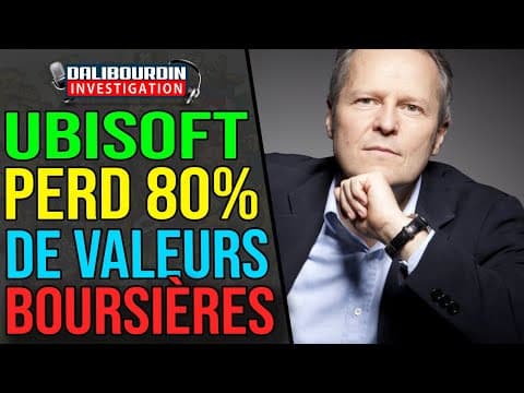 UBISOFT PERD 80% DE SA VALEURS BOURSIÈRES LES ACTIONNAIRES PANIQUE