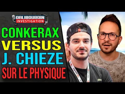 DRAMOUNET BETWEEN CONKERAX AND JULIEN CHIEZE AROUND THE PHYSICAL AND THE DEMATERIALIZED