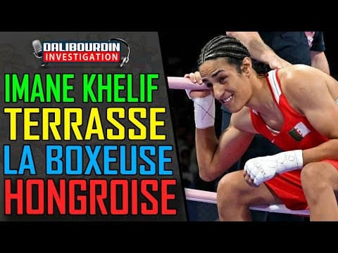 IMANE KHELIF DEFEATS THE HUNGARIAN BOXER 5 TO 0 IN A SPEEDY MATCH