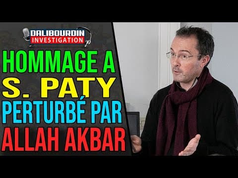 TRIBUTES TO SAMUEL PATY AND DOMINIQUE BERNARD DISTURBED WITH ALLAH AKBAR