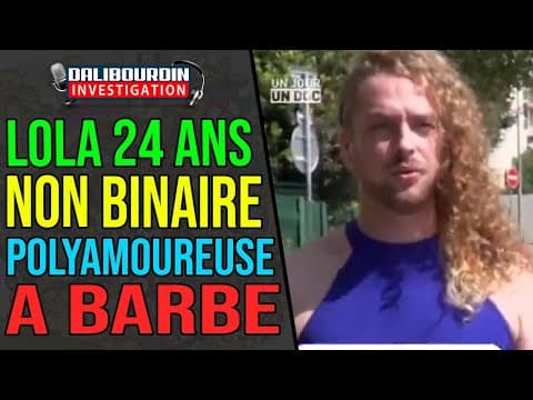 LOLA 24 YEARS OLD NON-BINARY POLYAMOROUS WOMAN WITH A BEARD