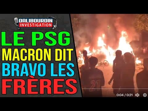 MACRON CONGRATULATES PSG WITH A "BRAVO BROTHERS" WHILE FRANCE IS RASCALED BY THE NEURONS