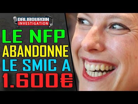 LUCIE CASTETS ABANDONNE LE SMIC A 1.600€... POUR LE MOMENT...