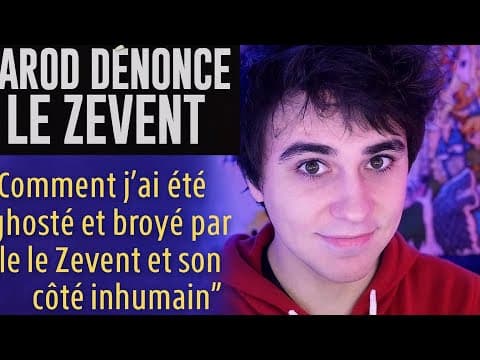 Farod ghosted by ZEvent explains how he was crushed by the inhuman side of ZEvent