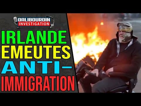 IRELAND - ANTI-IMMIGRATION RIOTS BREAK OUT