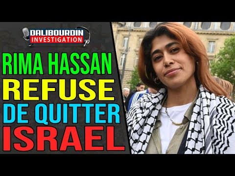 RIMA HASSAN REFUSE DE QUITTÉ ISRAEL MAIS GRETA L'ABANDONNE LACHEMENT ET REPART EN AVION