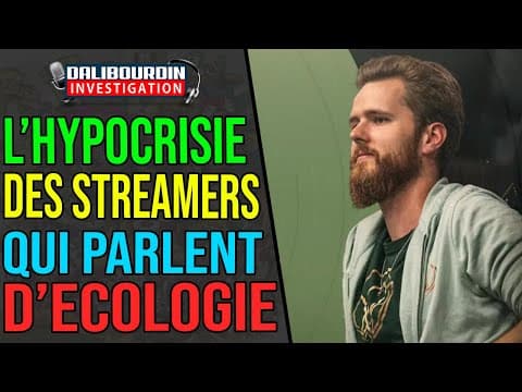 THE HYPOCRISY OF STREAMERS WHEN THEY TALK ABOUT ECOLOGY