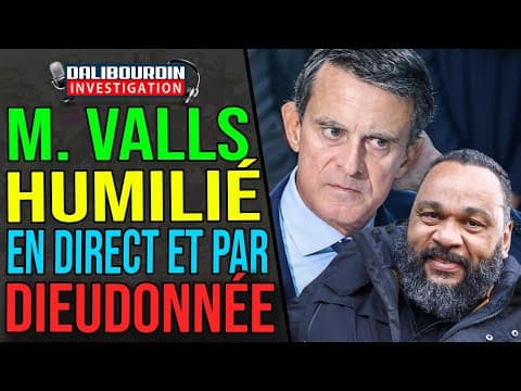MANUEL VALLS HUMILIATED LIVE ON THE RADIO AND BY DIEUDONNÉE