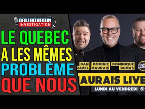 I DISCOVER THAT QUEBEC HAS THE SAME PROBLEMS AS US VIA RADIO X CHOI