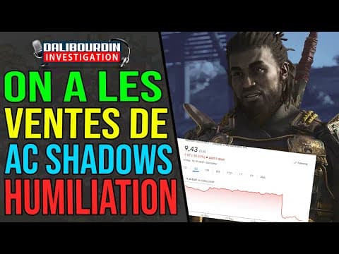 WE HAVE ASSASSIN'S CREED SHADOWS SALES... AND IT'S A HUMILIATING DISASTER