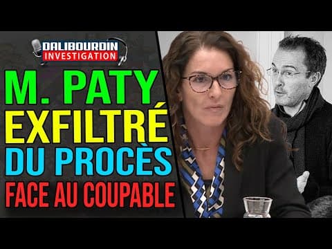 MICKAELLE PATY EXFILTRATED FROM TRIAL FACE THE ANGER OF THE GUILTY'S FAMILIES