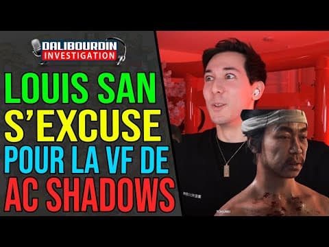 LOUIS SAN APOLOGIZES FOR THE DISASTROUS VF OF ASSASSIN'S CREED SHADOWS