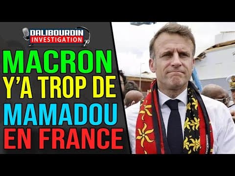 MACRON EXPLAINS THAT THERE ARE TOO MANY MAMADOU AND RABZOUZ IN FRANCE AND GETS HUMILIATED IN MAYOTTE